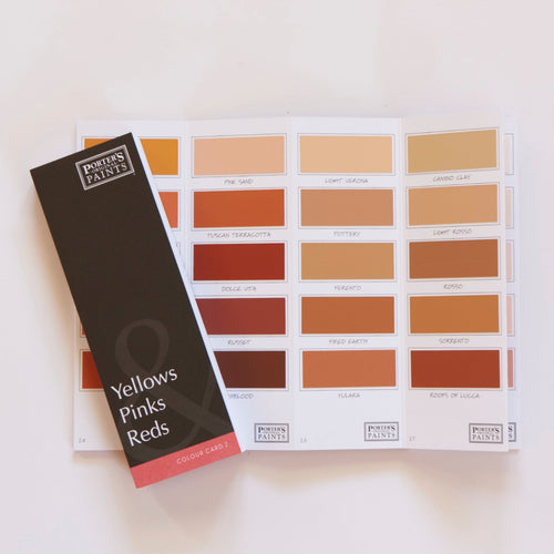 Colour Card: Yellows, Pinks & Reds